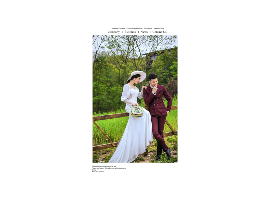 点击大图看下一张:纯美之爱 婚纱摄影