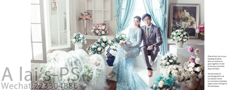 点击大图看下一张:花季 婚纱摄影