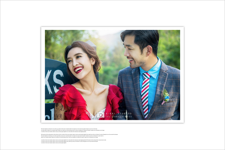 点击大图看下一张：幸福 婚纱摄影