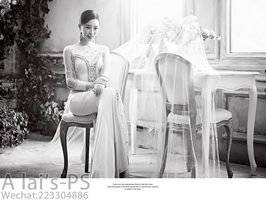 点击大图看下一张：浪漫的旋律 婚纱摄影