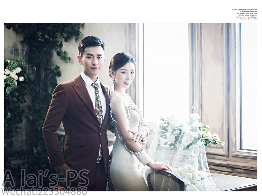 点击大图看下一张：浪漫的旋律 婚纱摄影