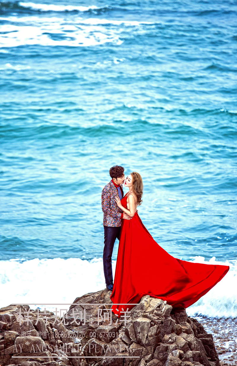 点击大图看下一张:海风 婚纱摄影