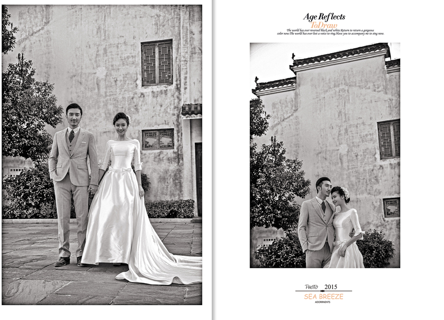 点击大图看下一张：旋律 婚纱摄影