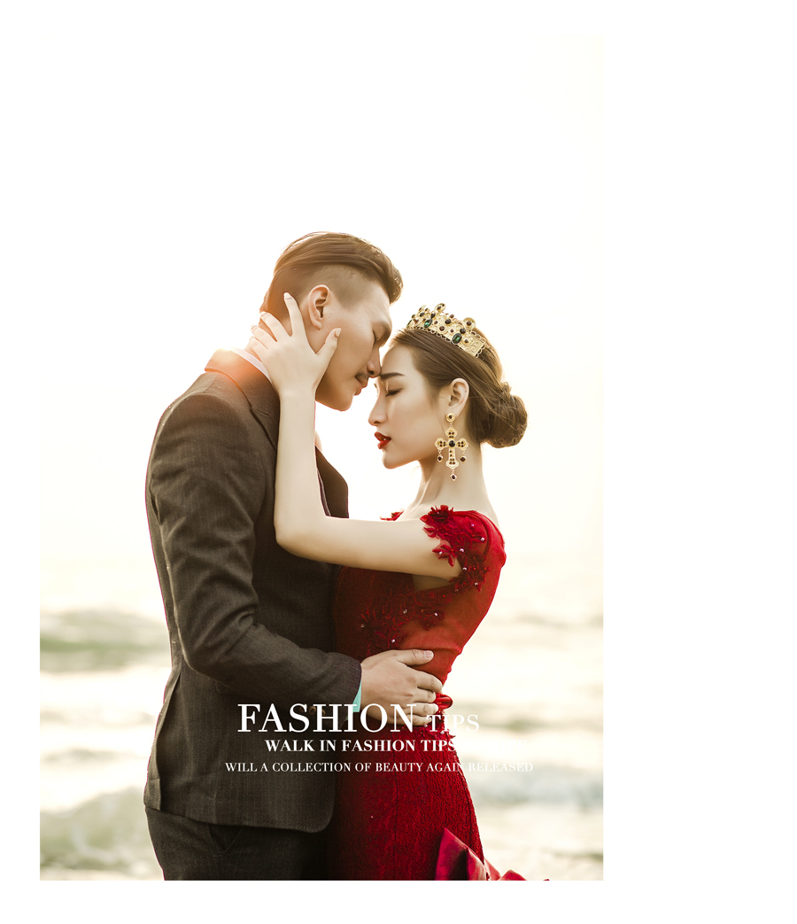 点击大图看下一张:夕阳 婚纱摄影