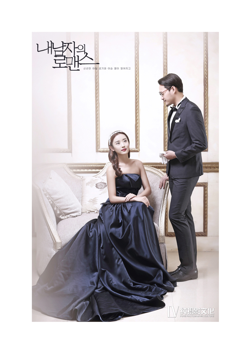 点击大图看下一张:韩式内景 婚纱摄影