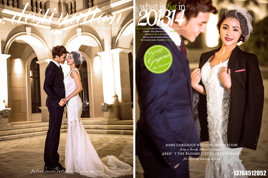 点击大图看下一张:夜空下的爱恋 婚纱摄影