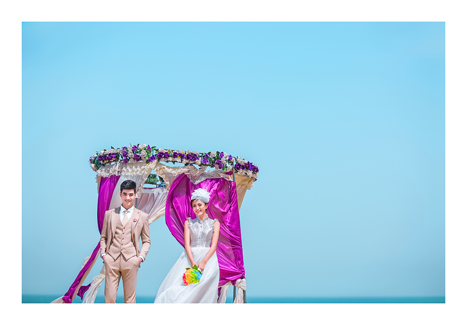 点击大图看下一张:清凉一夏 婚纱摄影