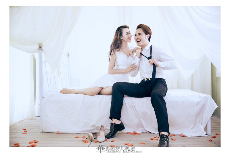 点击大图看下一张：日系私房 婚纱摄影