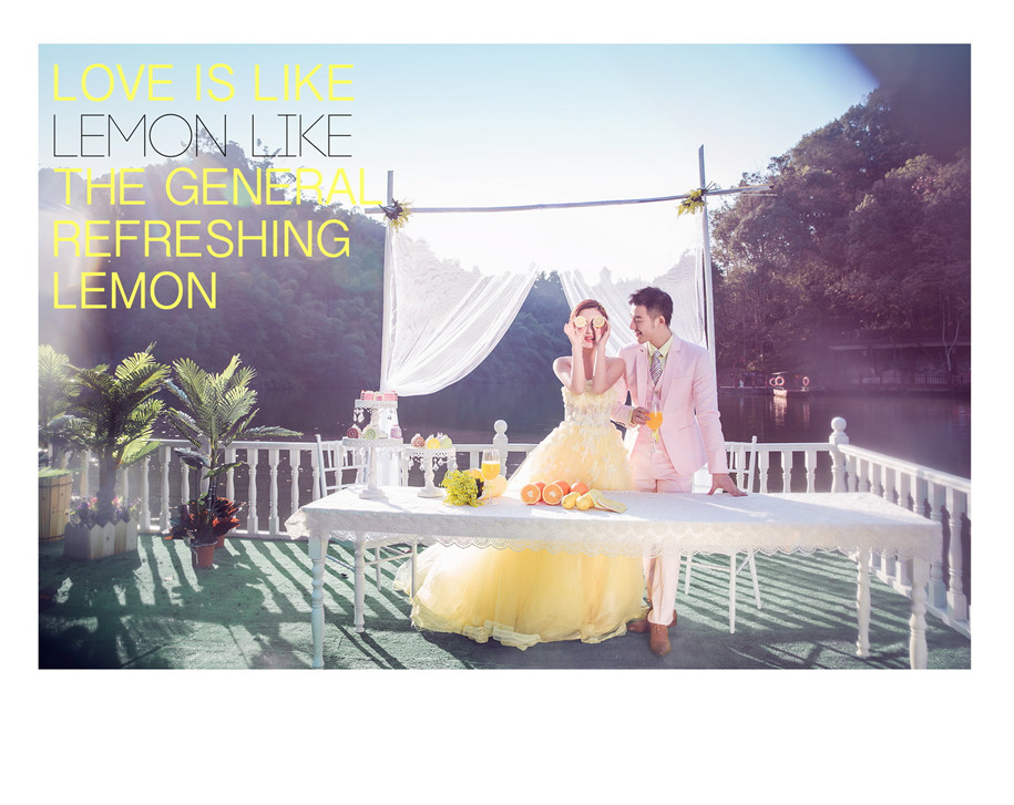 点击大图看下一张：眺望 婚纱摄影