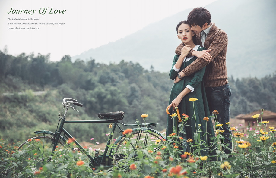 点击大图看下一张：文艺范 婚纱摄影