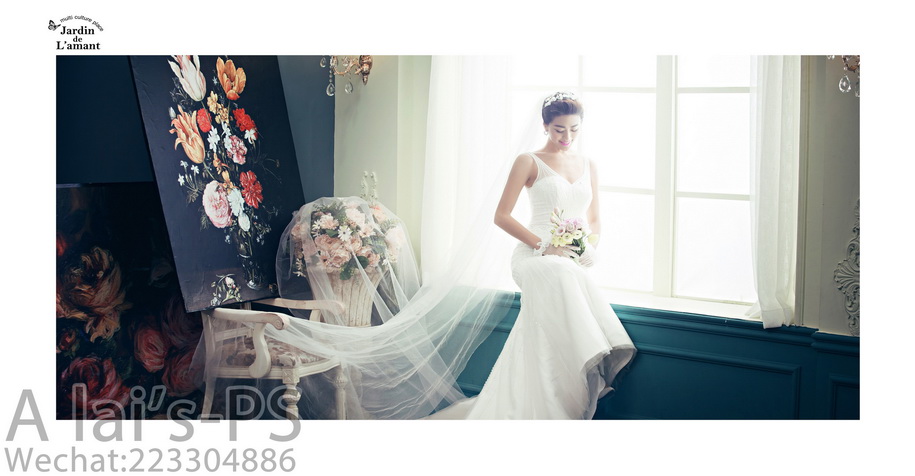 点击大图看下一张：印象派 婚纱摄影