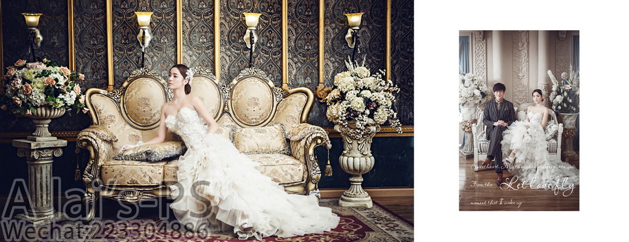 点击大图看下一张：雍容华贵 婚纱摄影
