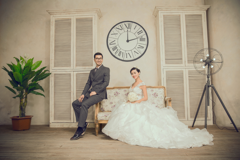 点击大图看下一张：如果爱 婚纱摄影