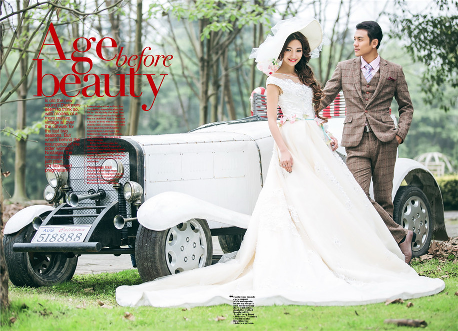 点击大图看下一张：炽热的爱情 婚纱摄影