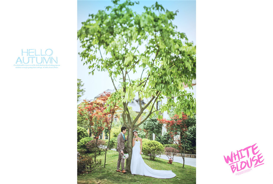 点击大图看下一张:你好 秋天 婚纱摄影