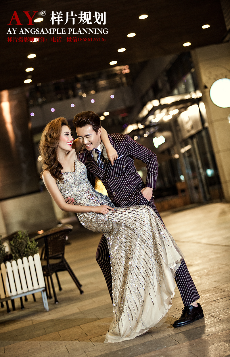 点击大图看下一张:冰雨 婚纱摄影