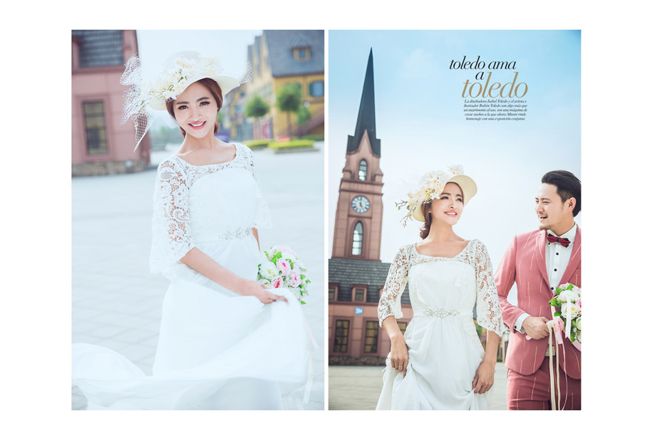 点击大图看下一张：爱的世界 婚纱摄影