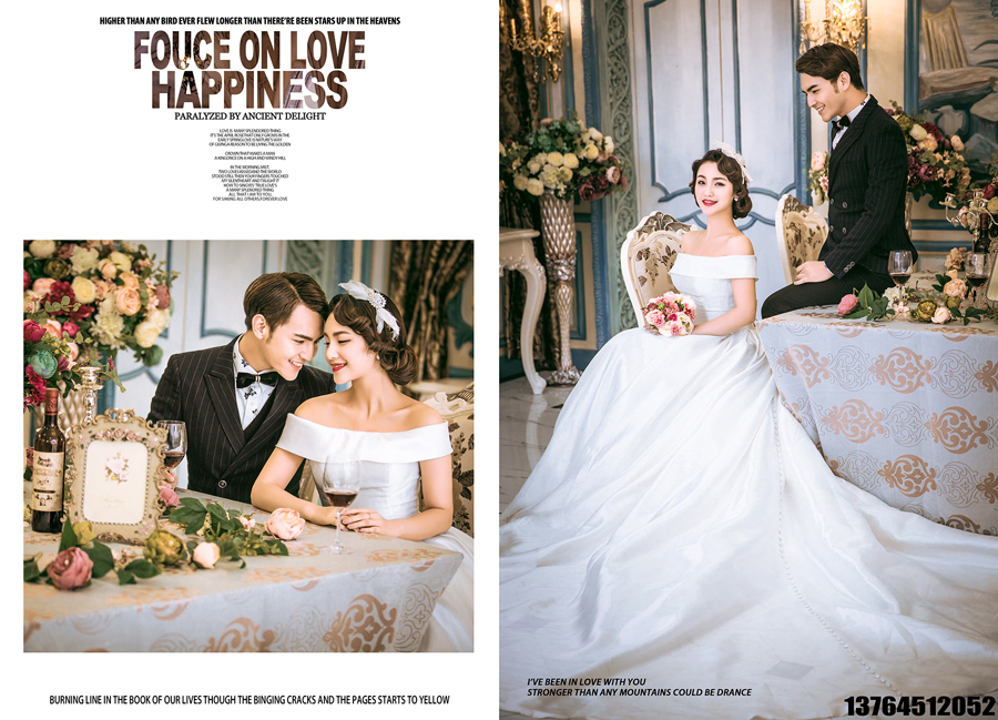 点击大图看下一张:第一夫人 婚纱摄影