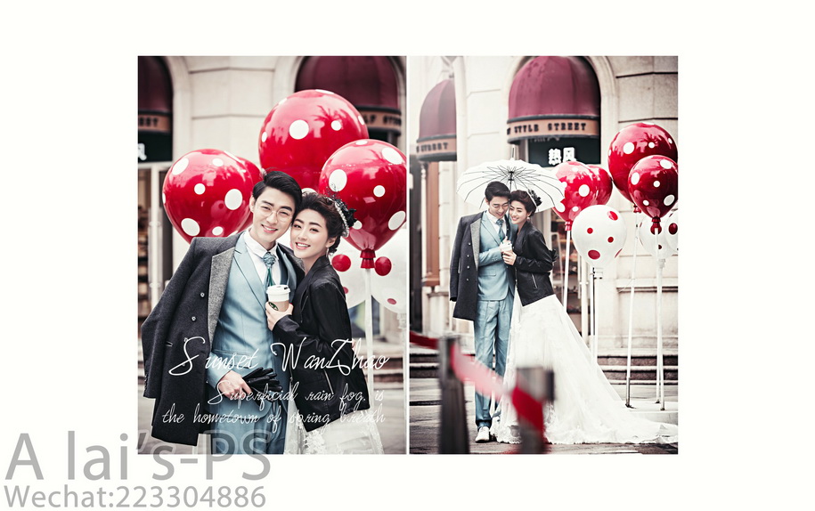 点击大图看下一张:一杯咖啡 婚纱摄影