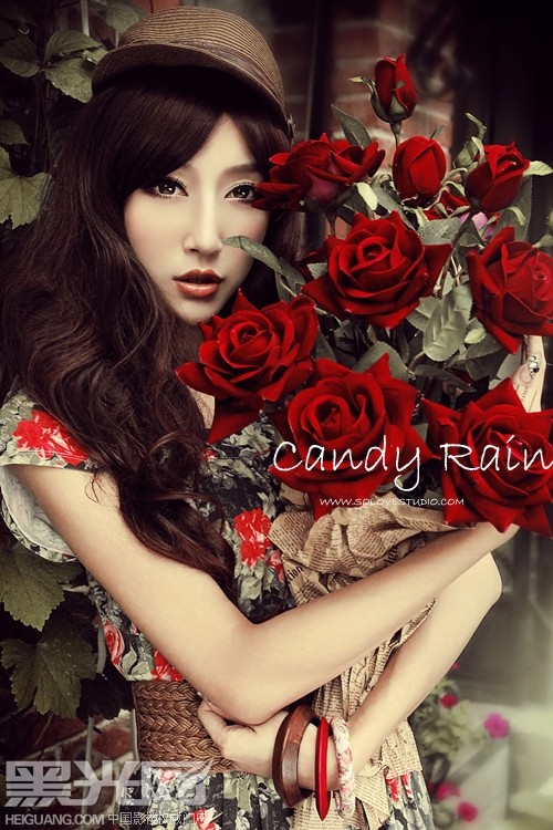 点击大图看下一张：Candy Rain 写真摄影