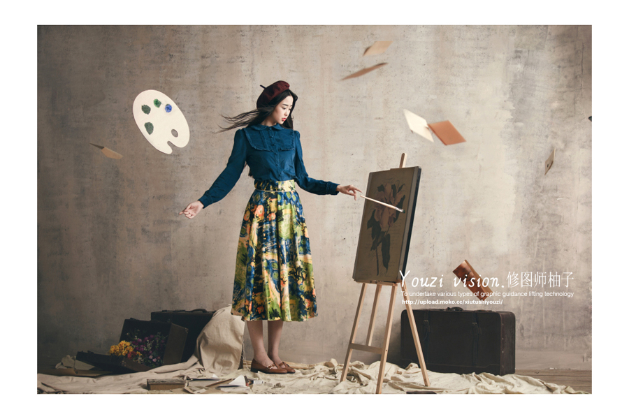 点击大图看下一张:悬浮摄影 写真摄影