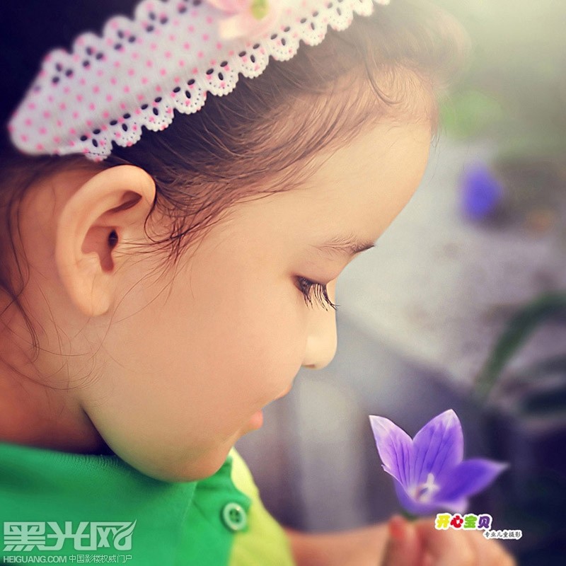 点击大图看下一张：那些花儿 儿童摄影