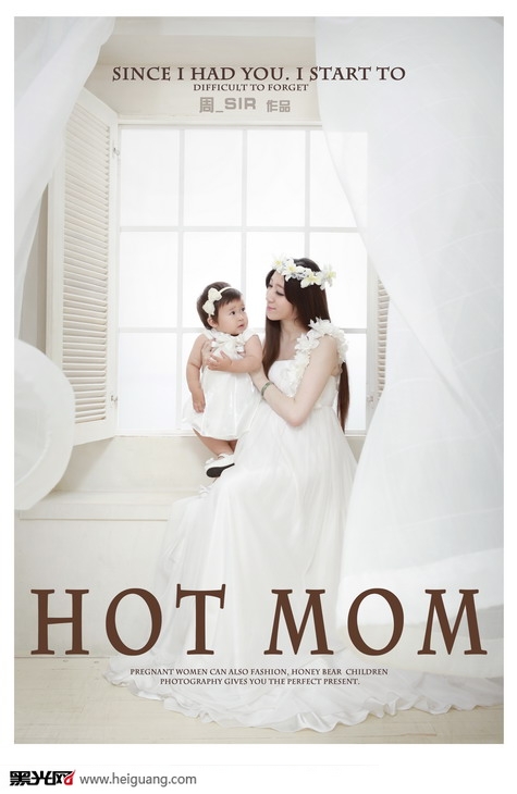 点击大图看下一张：天使妈妈 儿童摄影