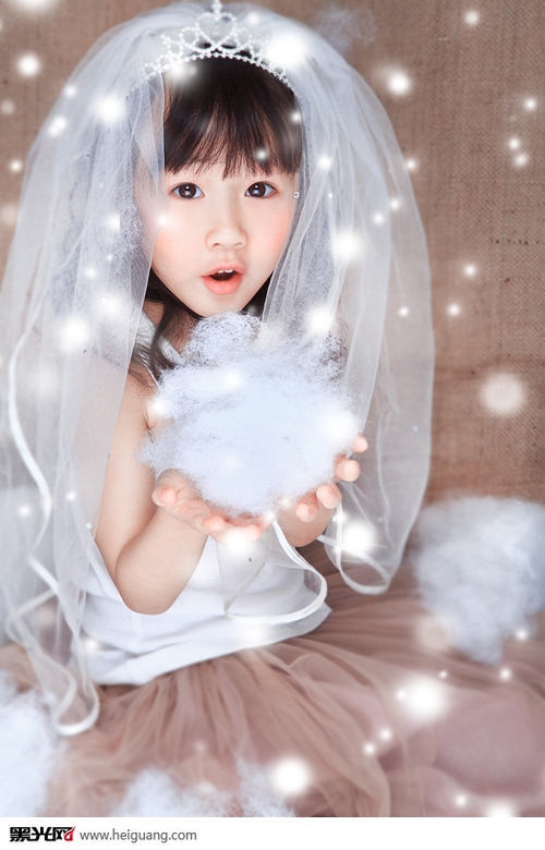 点击大图看下一张：棉花糖 公主梦 儿童摄影