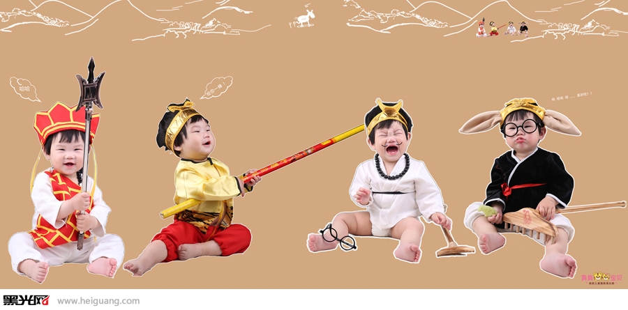点击大图看下一张:西游记 儿童摄影