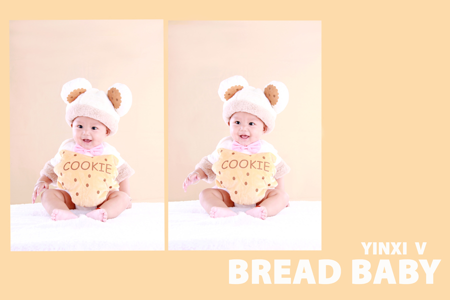 点击大图看下一张：BREAD BABY 儿童摄影