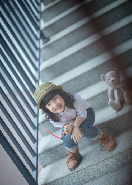点击大图看下一张：日系风 儿童摄影