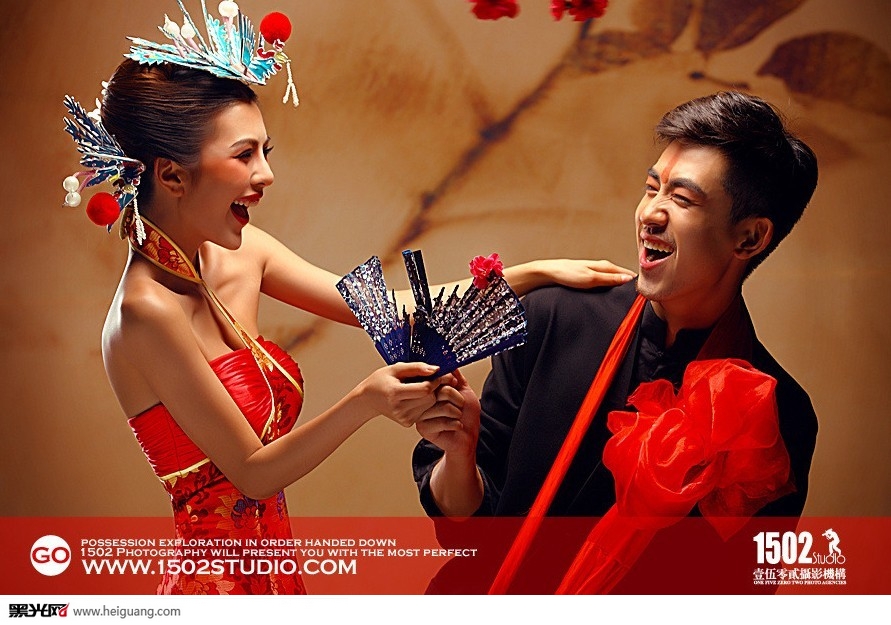 点击大图看下一张:金鳳還巢 化妆造型