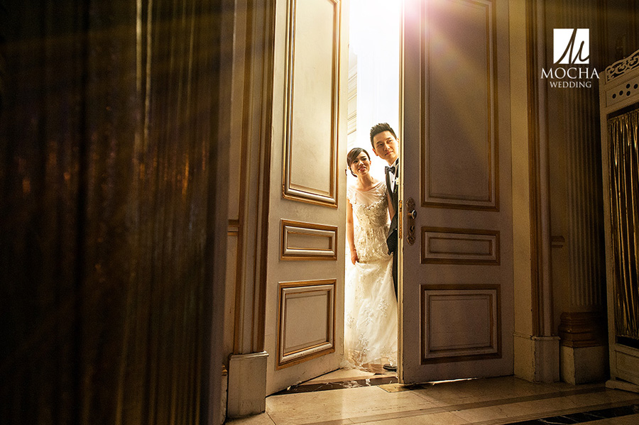 点击大图看下一张：拉斐特城堡婚礼 婚礼跟拍