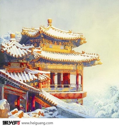 点击大图看下一张：韵味十足 老北京插画 设计欣赏