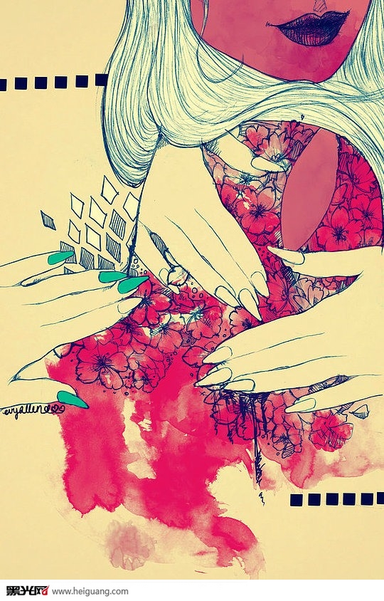 点击大图看下一张：花样少女 设计欣赏