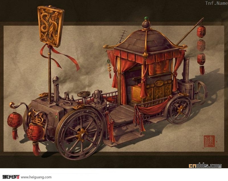 点击大图看下一张:中国风概念插画玩偶 设计欣赏