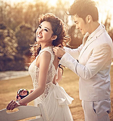 夕阳蜜意
	
		作者：维多利亚婚纱摄影