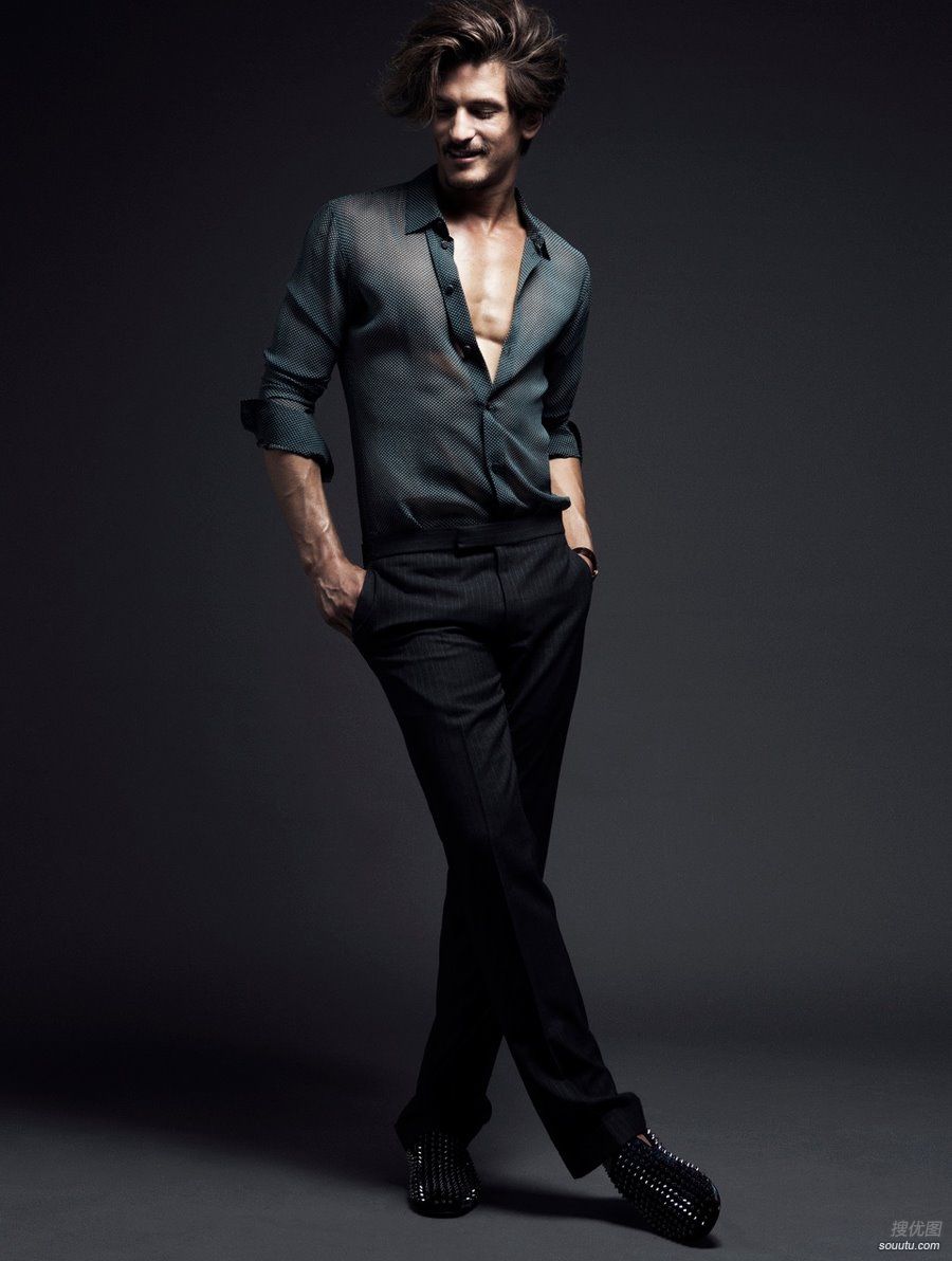 点击大图看下一张：男模《贾罗德·斯科特》时尚写真