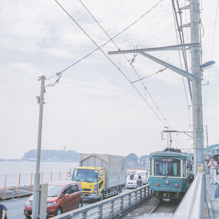 点击大图看下一张：夏日的湘南海岸