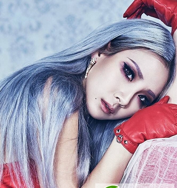 点击大图看下一张：韩国最帅Rapper女王李彩麟发型发色盘点