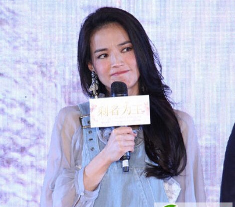 点击大图看下一张：舒淇女神发型告诉你 不是剩女是胜女