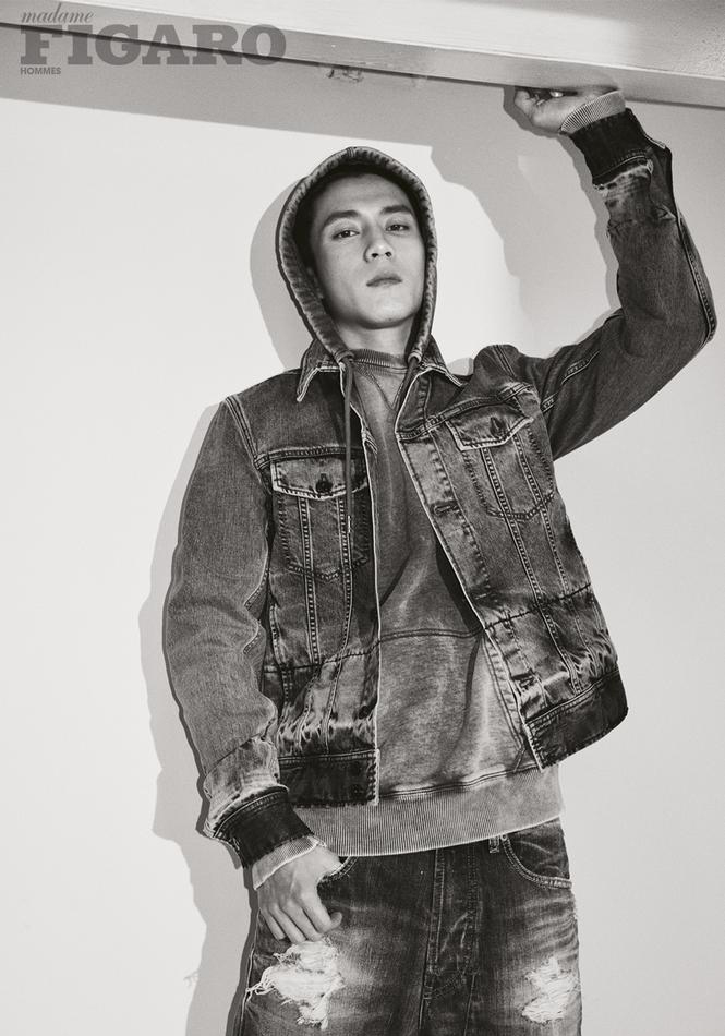 点击大图看下一张：韩东君时尚写真曝光 全方位资源收割机