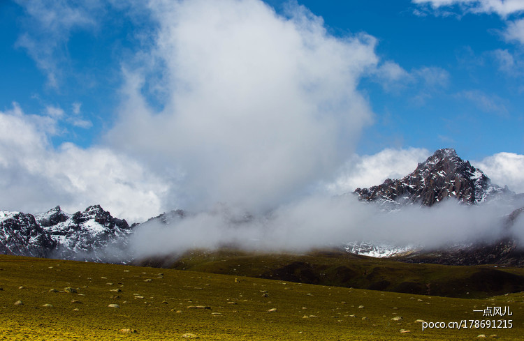 点击大图看下一张：川西行 雪山