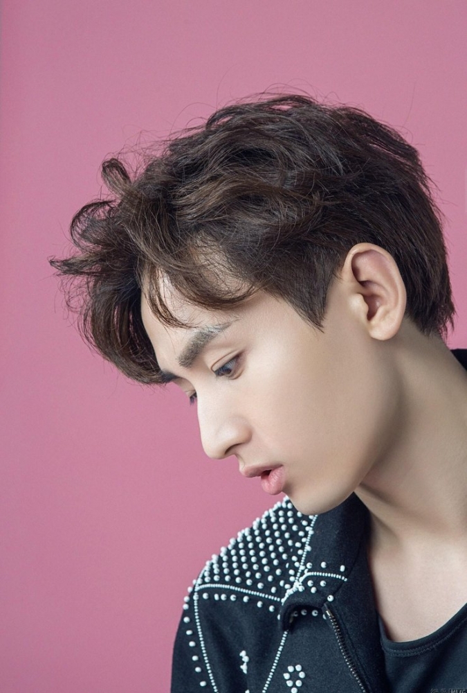 点击大图看下一张：成毅粉嫩写真撞击珠绣奢华