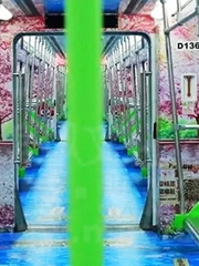 樱花主题地铁