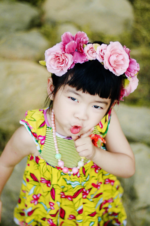 点击大图看下一张：小小花仙子