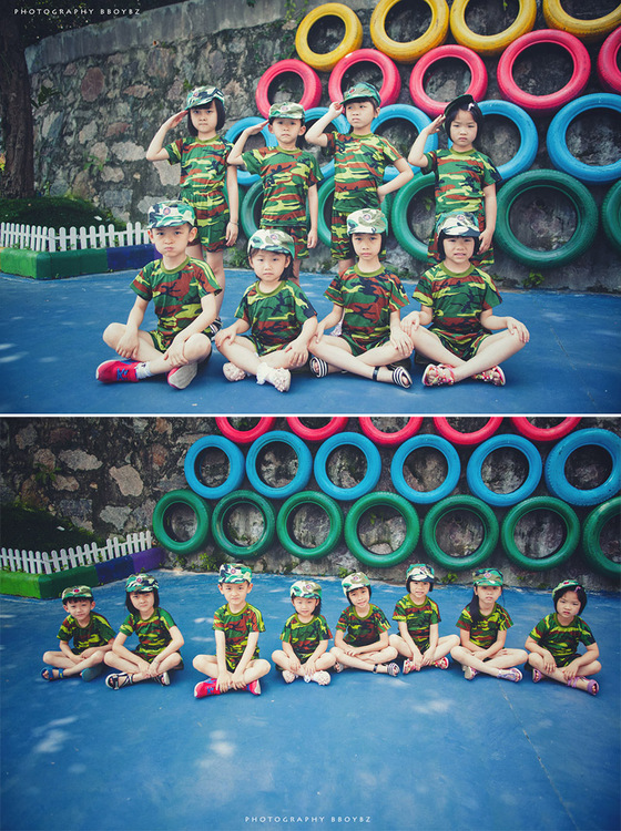 点击大图看下一张:幼儿园毕业跟拍