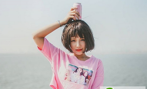 点击大图看下一张：韩式小清新女生发型 2017流行发型图片大全