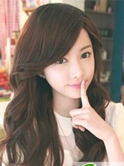 女生今年流行韩式中长发 瘦脸清新又减龄
