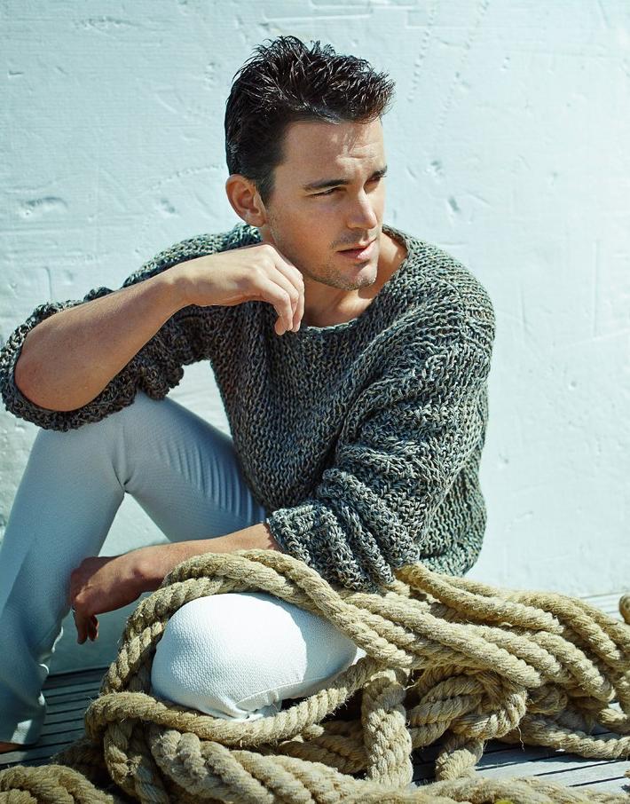 点击大图看下一张：出柜美男孔雀波莫时尚大片儒雅魅力